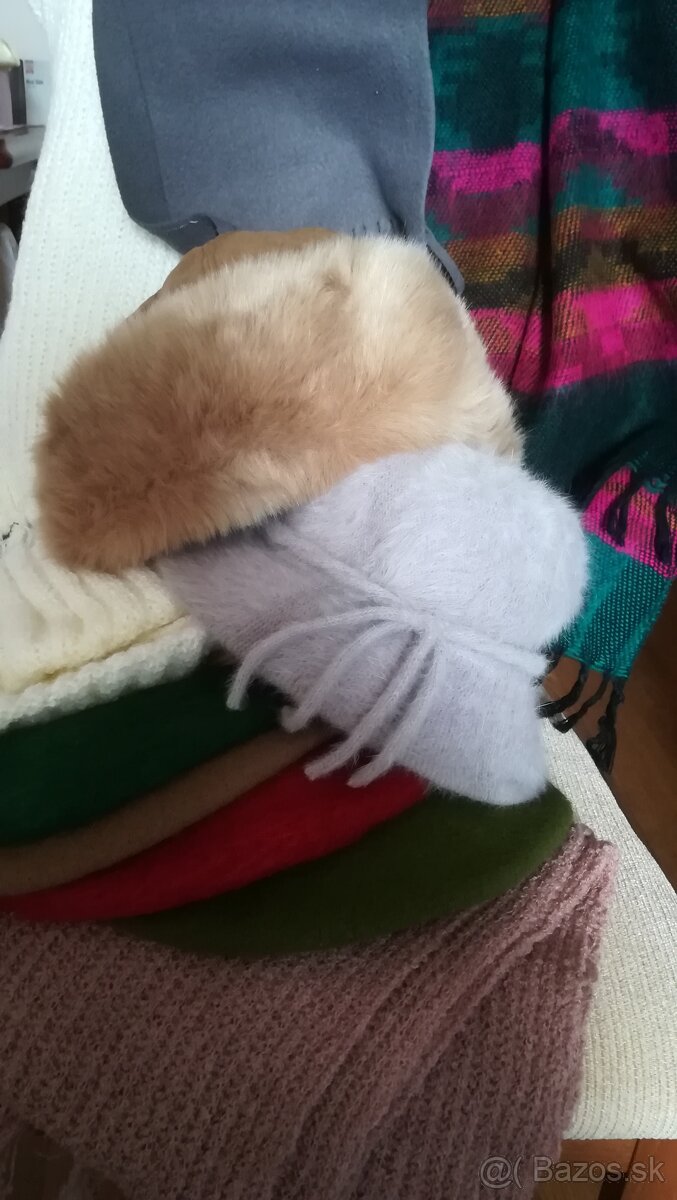 Dámsky kožuch, čiapky - 13