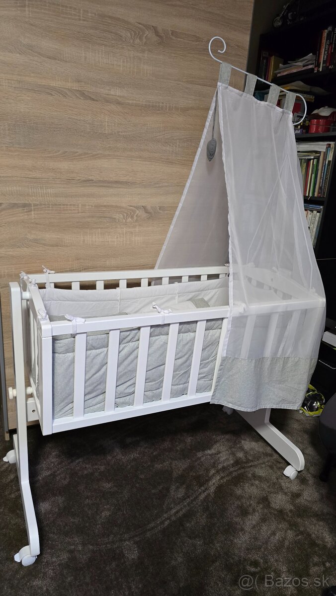 Detská postieľka, kolíska - 13