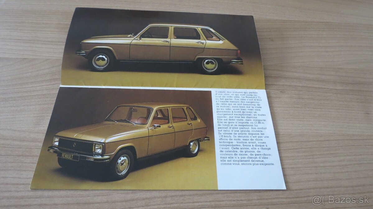 Prospekty Renault 50. až 90. léta. - 13