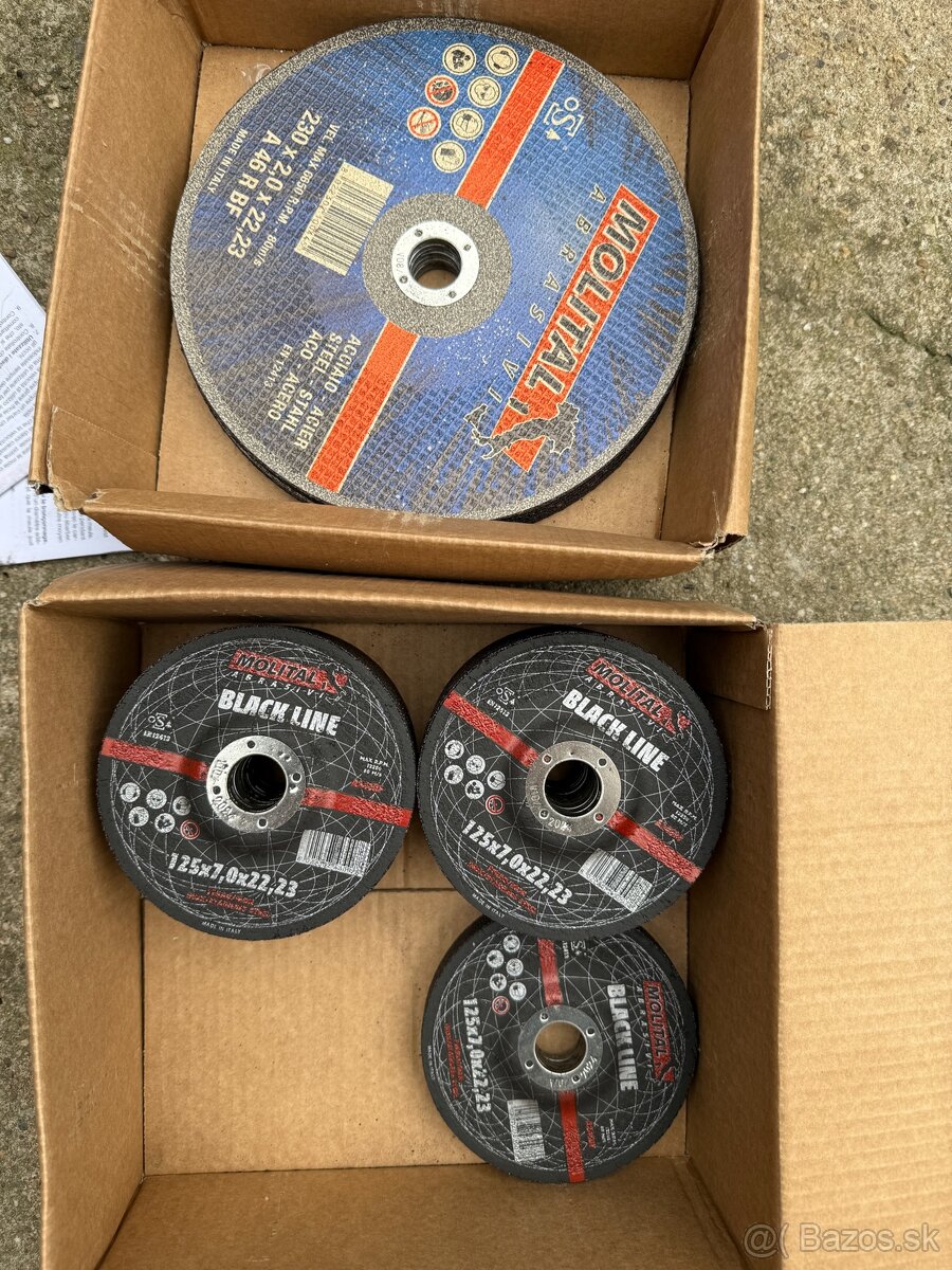 Ponúkam na predaj kvalitné rezné, brúsne, diamantové kotúče - 13