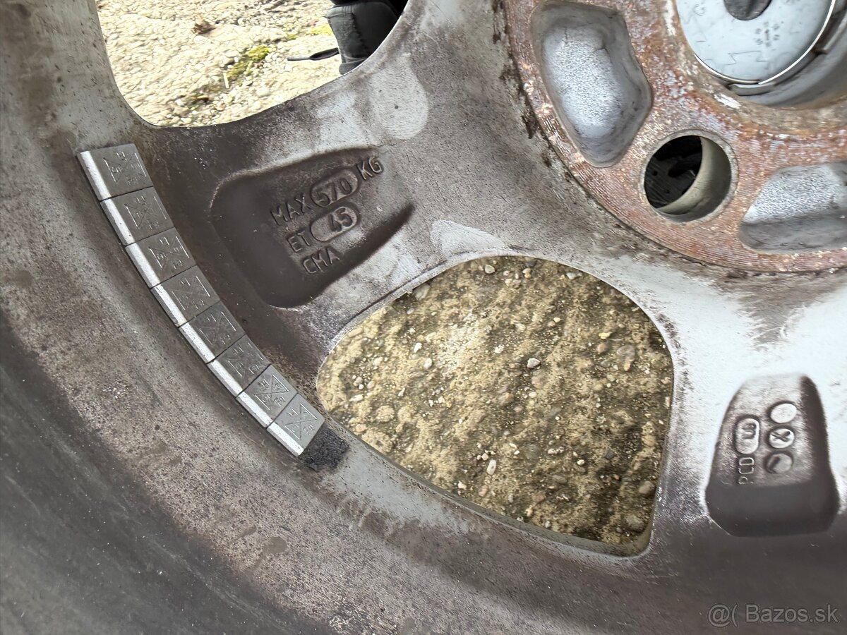 Komplet sada kolies Ford elektróny a pneu 205/55 R16 - 13