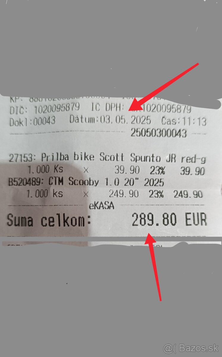 Predám detský bicykel CTM 20" Scooby 1.0 - 13