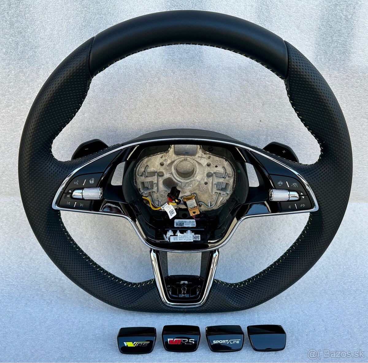 Volant zrezany dsg skoda octavia IV vyhrievany RS - 13