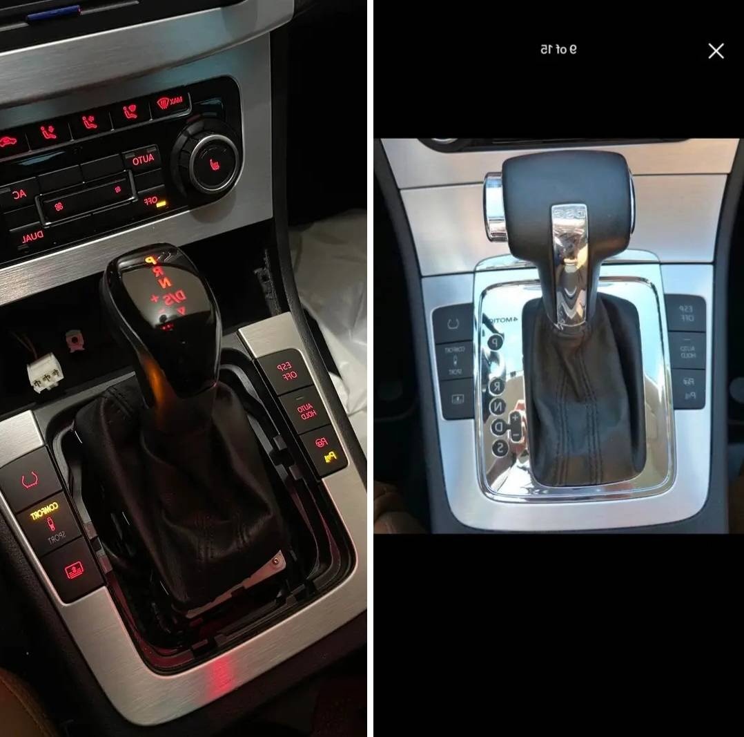 Podsvietena DSG hlavica LED hlavica volič prevodovky - 13