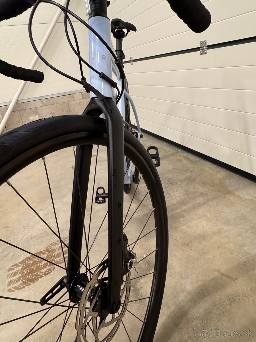 Cestný bicykel EDR AF Microshift Sword 2x10r svetlomodrý - 13