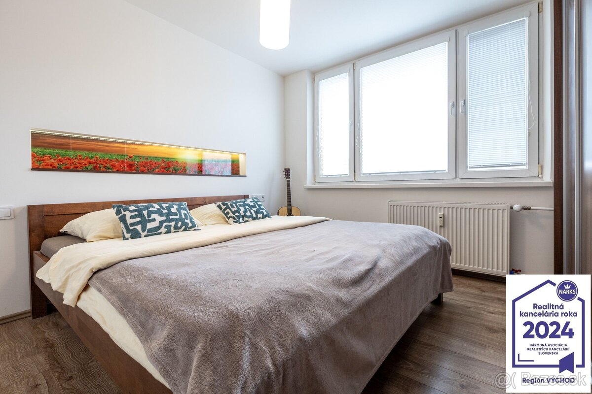 3 izbový byt s loggiou - Košice, Nad jazerom, ul. Meteorova - 13