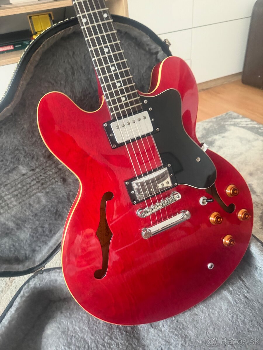 Epiphone Dot Cherry semi akustická gitara - 13