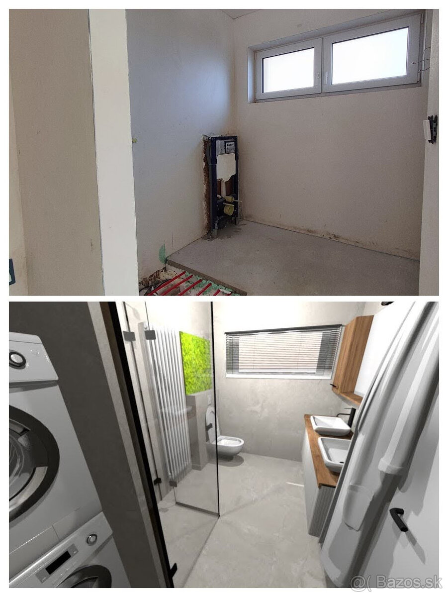 4 izbový rodinný dom obklopený zeleňou, iba s 1 susedom a ná - 13