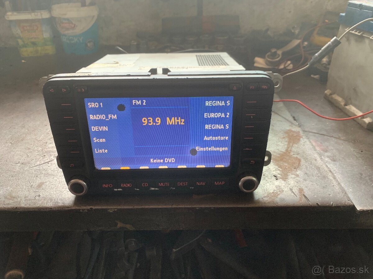 Predám autorádia originál vw škoda aj s kódom - 13