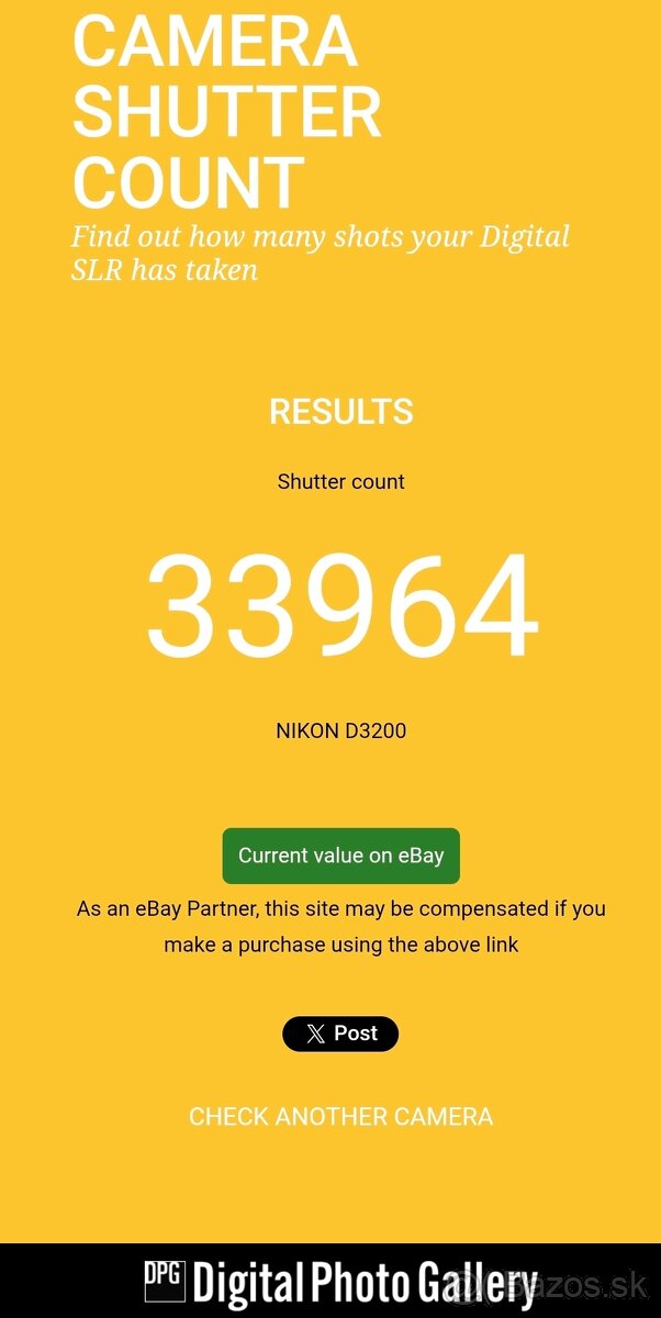 Nikon d3200 s VR 18-55 + brasna + power banka + pamat. karta - 13