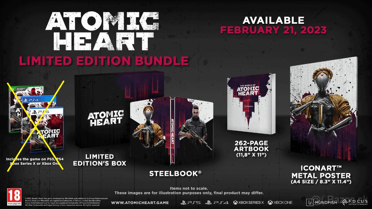 Atomic Heart: Limited Edition Bundle (bez hry) - 13