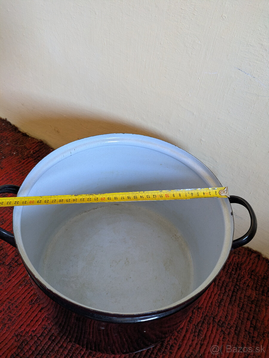Predam smaltovane zabijackove hrnce - 13
