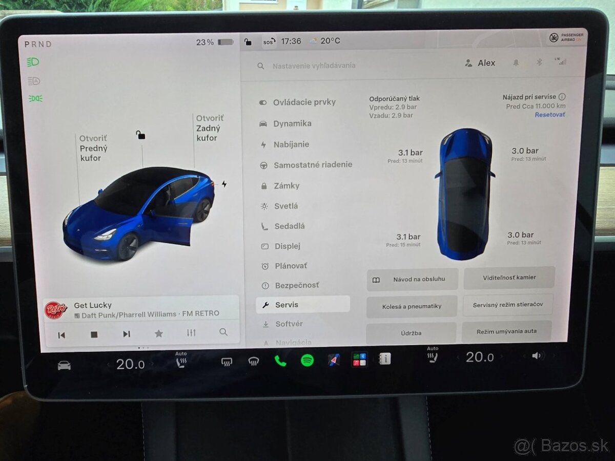 Tesla Model 3 Long Range 366kw, Mesačne: 393€ - 13