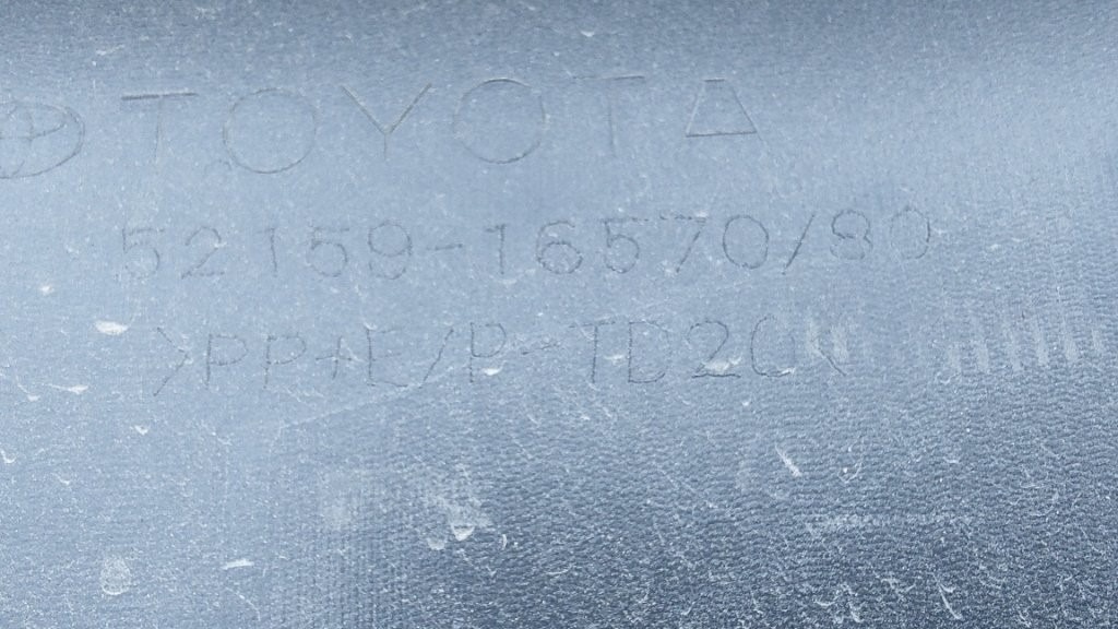 Toyota Corolla Cross 2020 - Zadny naraznik kryt spojler - 13