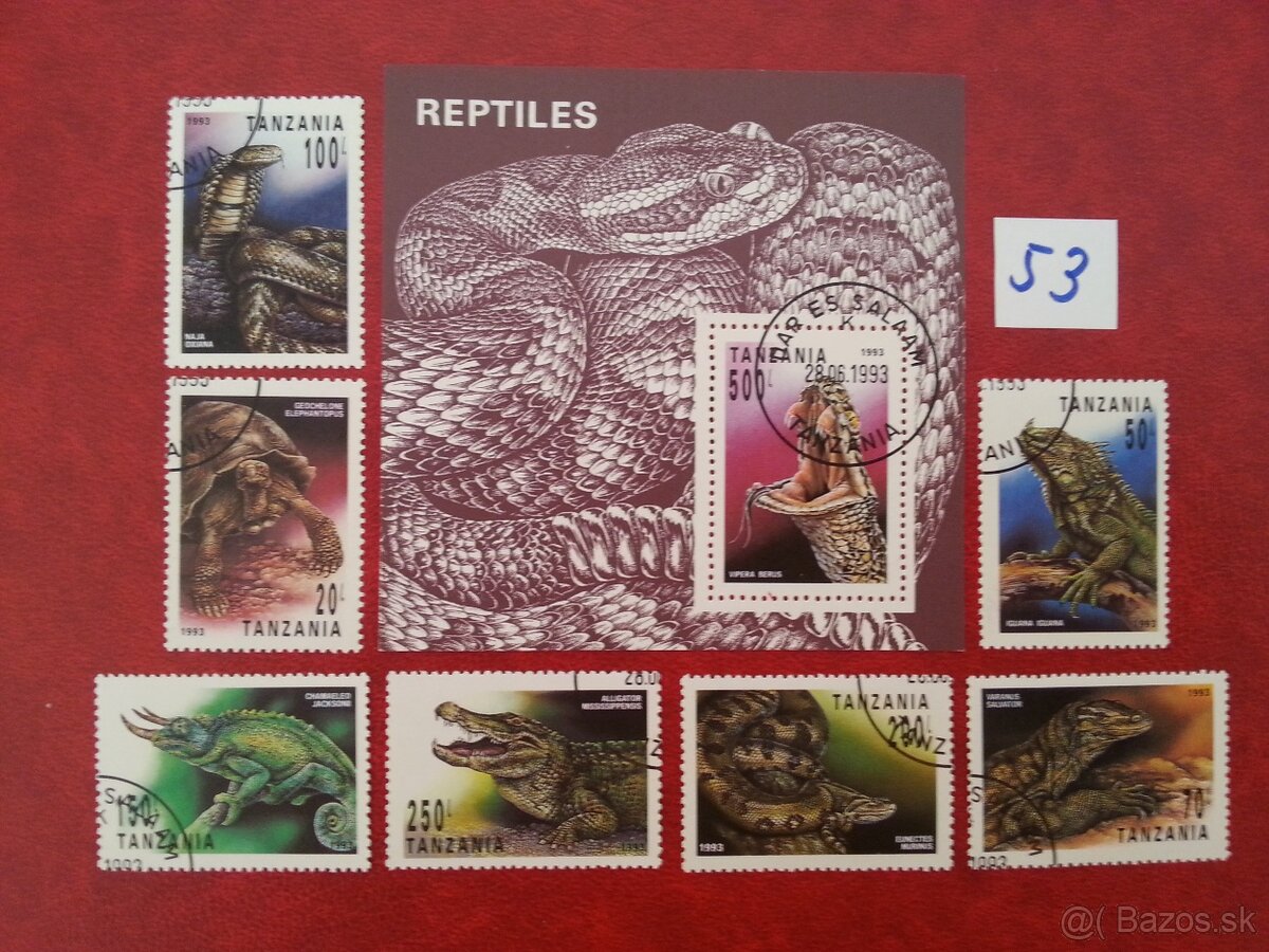 Znamky fauna - 13