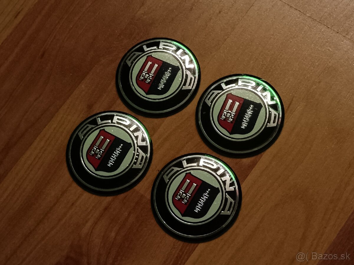 BMW ALPINA stredové krytky ,... - 13