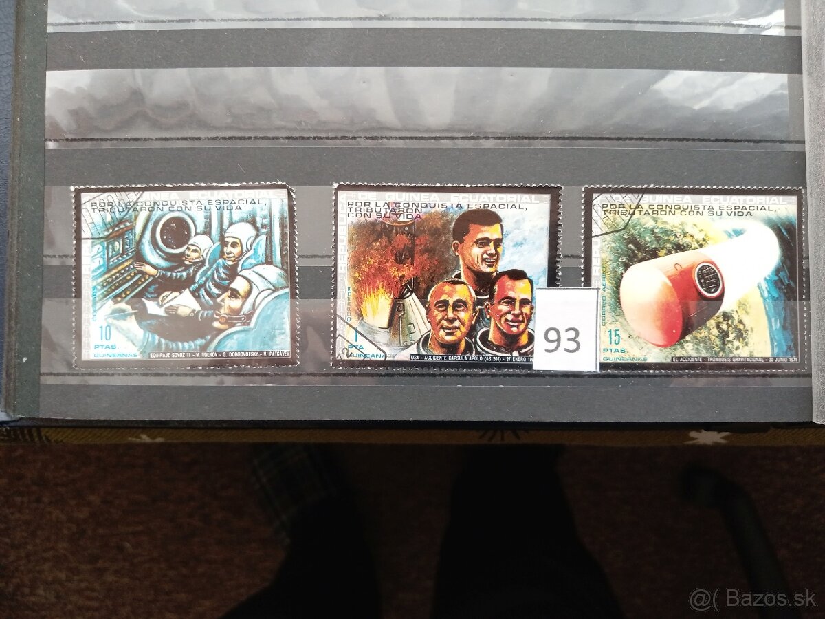 Poštové známky č.584 - AFRICKÉ ŠTÁTY - V. - 19 ks sérií - 13