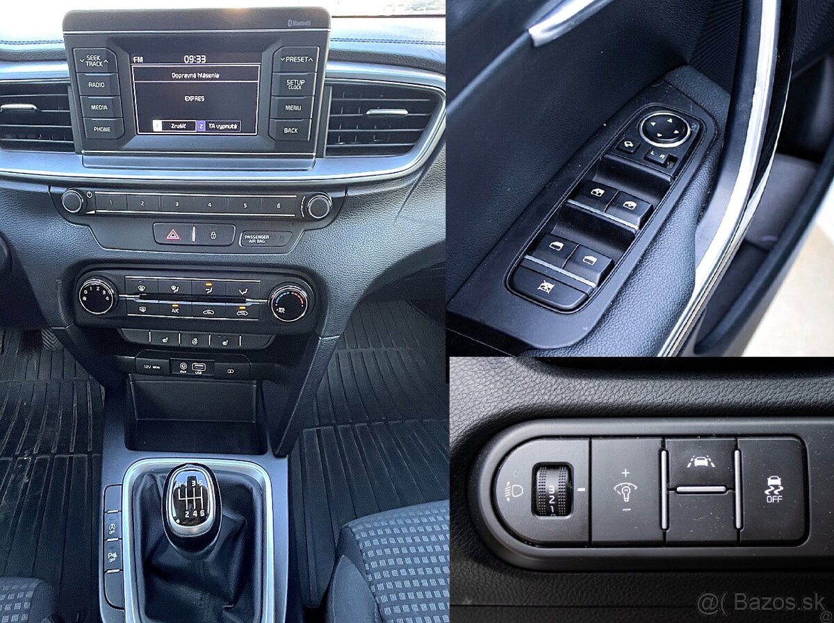 Kia ceed SW , benzín, nebúrané SK auto - 13