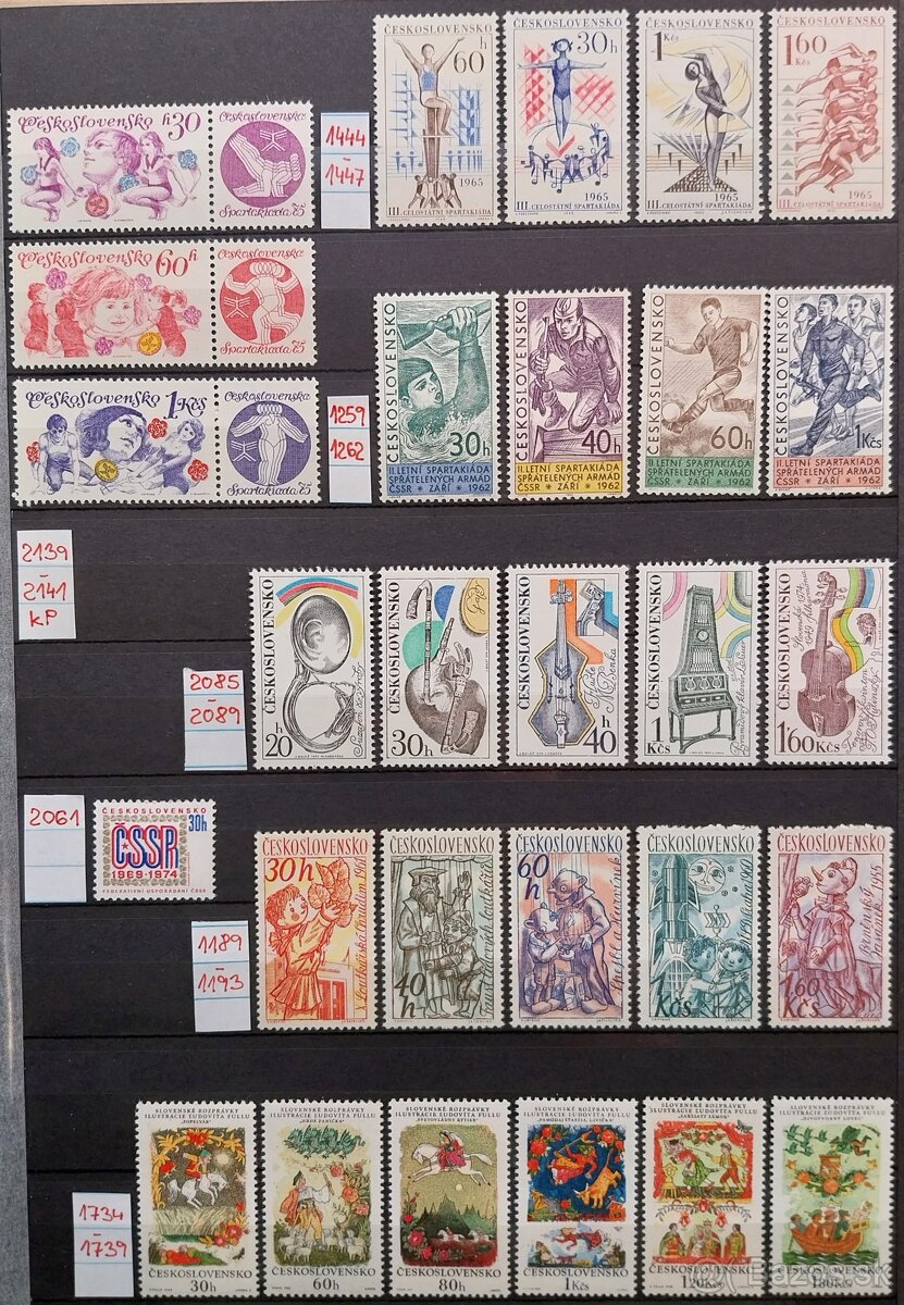 Známky ČESKOSLOVENSKO – 1 - 13