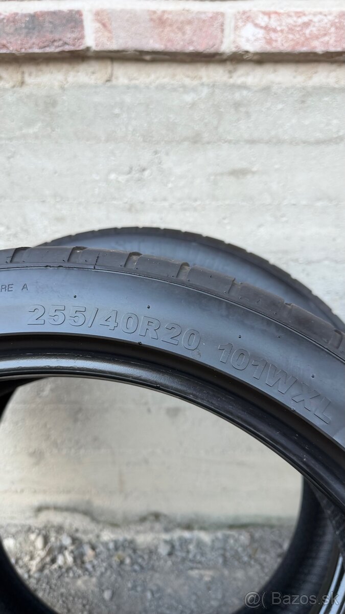 Letné pneumatiky 255/40 R20 - 13