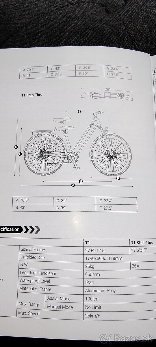 ELEKTROBICYKEL Eleglide T1 - 13