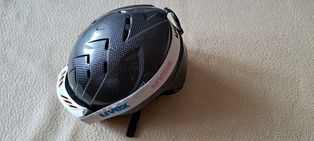 Dievčenské lyže, lyžiarky, palice a helma - 13