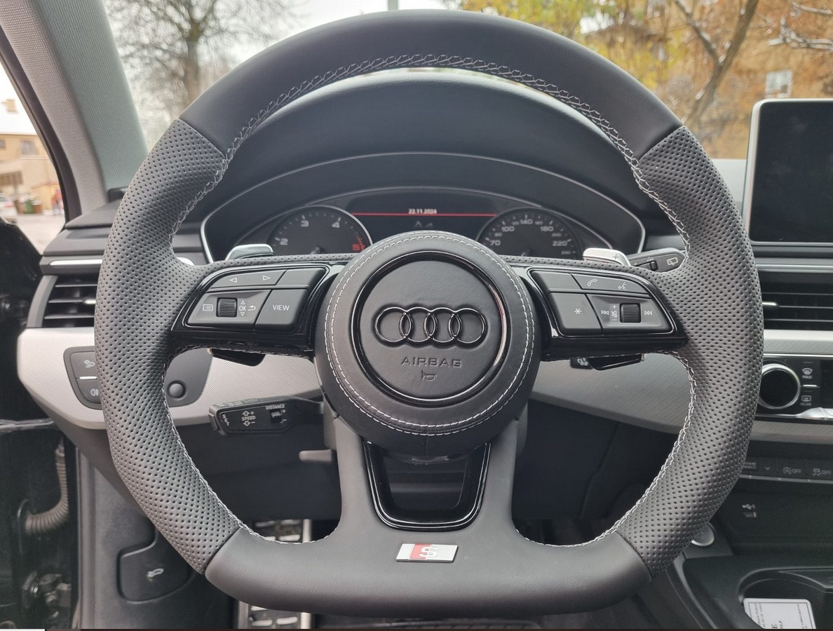 AUDI SLINE VOLANT MULTIFUNKCNY S PÁDLAMI A3 A4 A5 A6 Q5 Q7 - 13