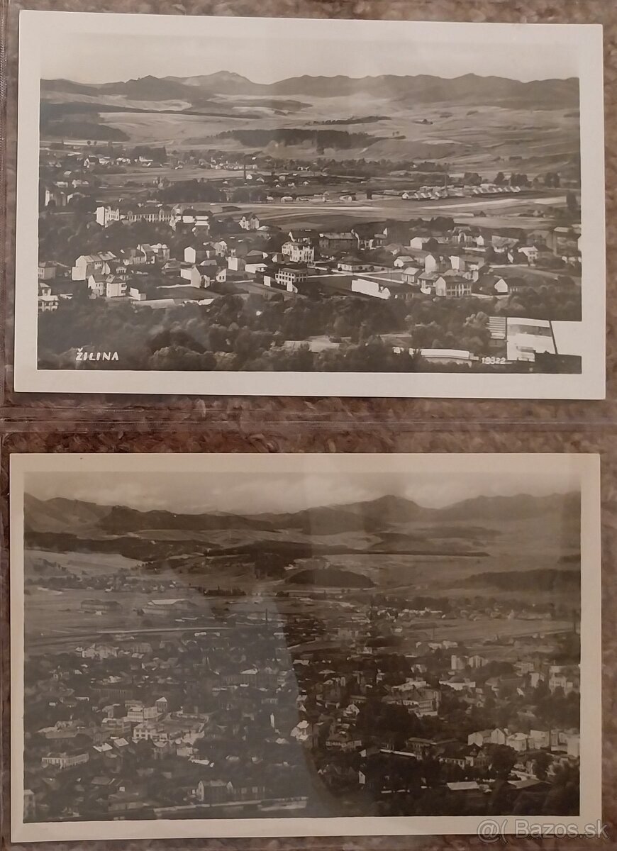 Pohľadnice - ŽILINA (čiernobiele + malý formát) - 13