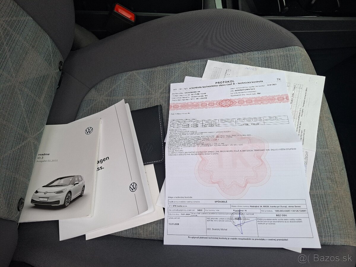 Predám VW ID.3 elektromobil 7/2021, v záruke - 13