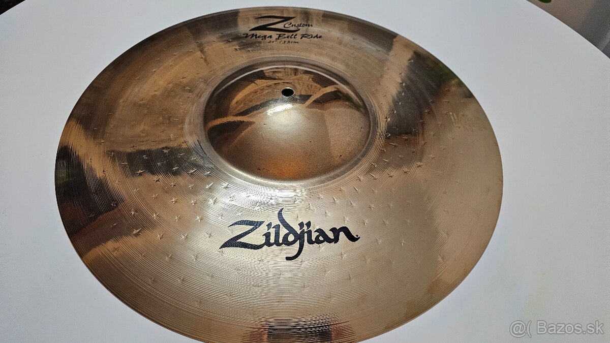 ZILDJIAN Z CUSTOM MEGA BELL 21" RIDE - 13