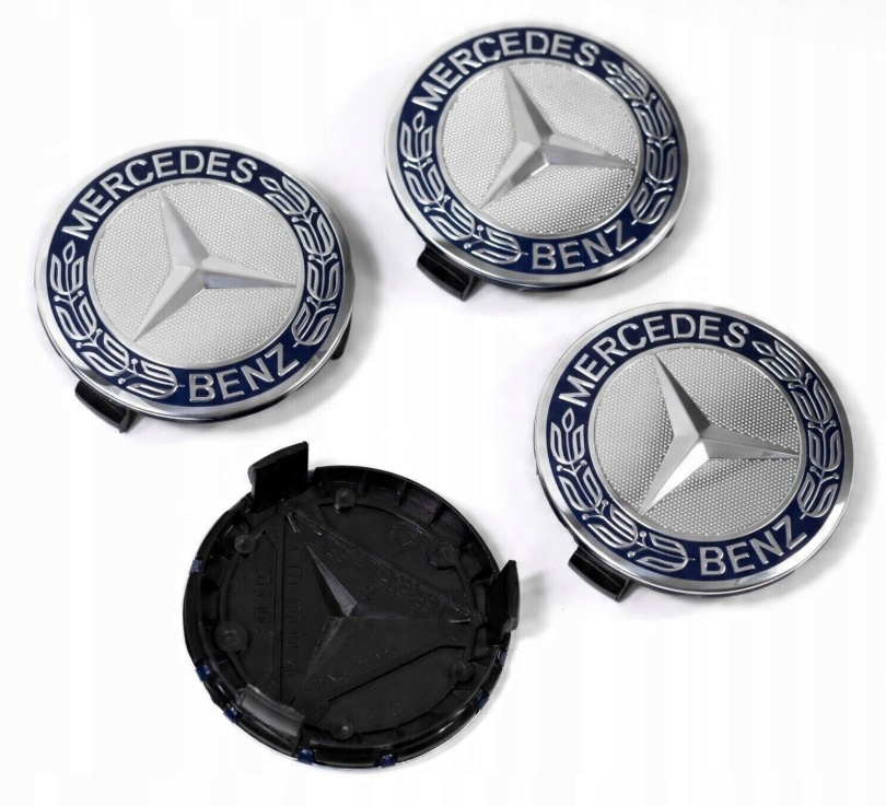 Stredové pukličky - krytky MB & BMW - 13