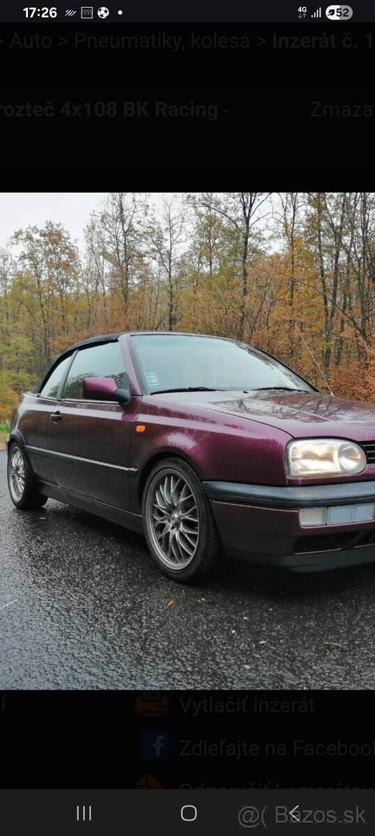 4x100 r17 dvojrozteč 4x108 BK Racing - 13