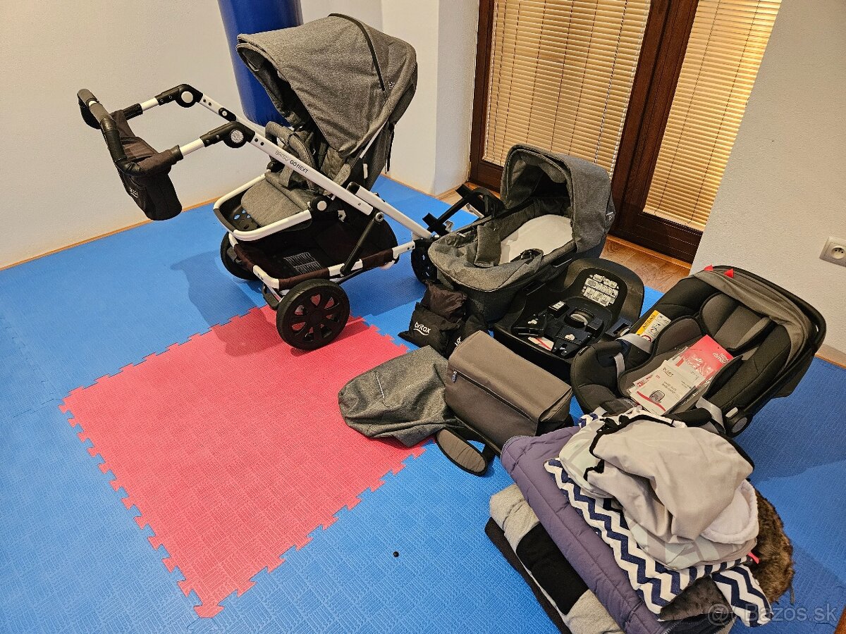 Britax Go Next 3-kombinácia + príslušenstvo - 13