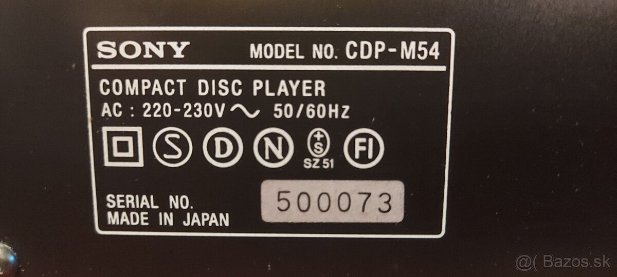 Predám CD prehrávače Sony - 13