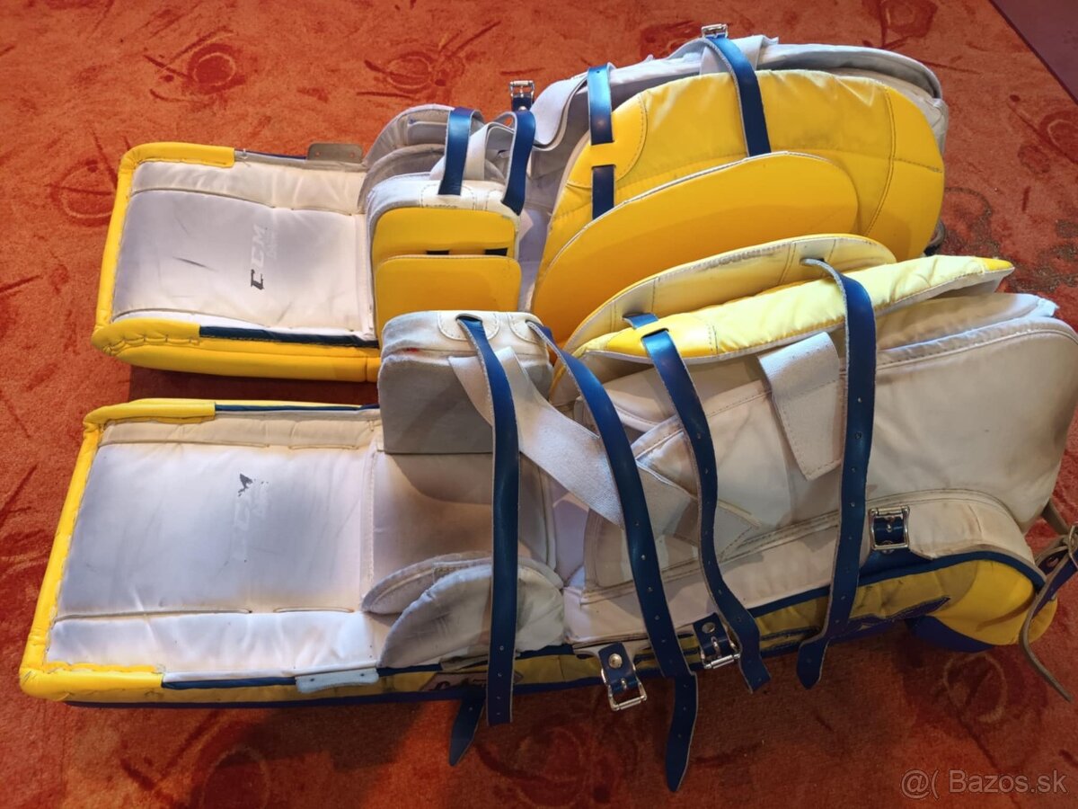 Brankárske betony CCM Eflex 3, custom, vel. cca 34 + 2,5 - 13