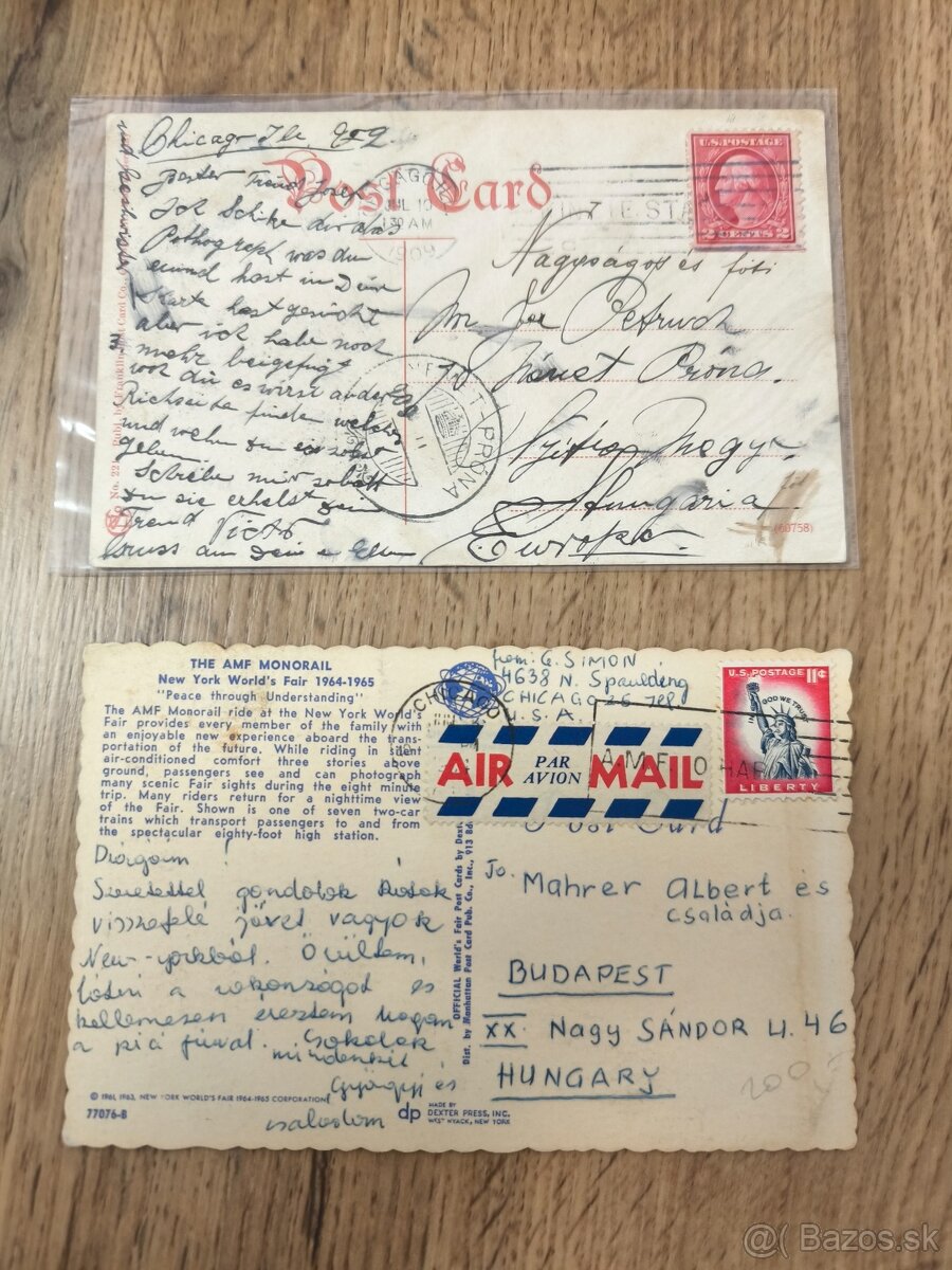 mix pohľadnice a obálky - 13