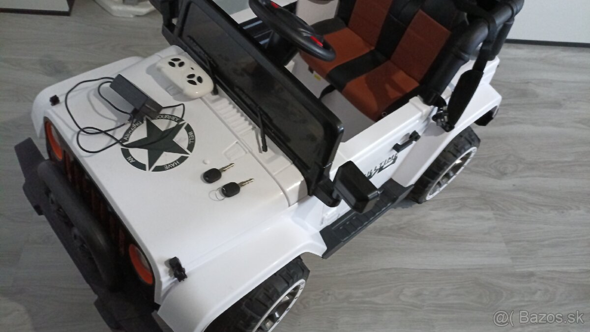 Elektrické autíčko jeep 4x4 - 13