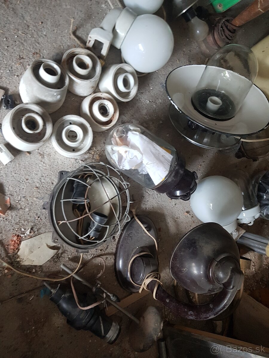 predam stare mosadzne lustre,industrialne lampy - 13