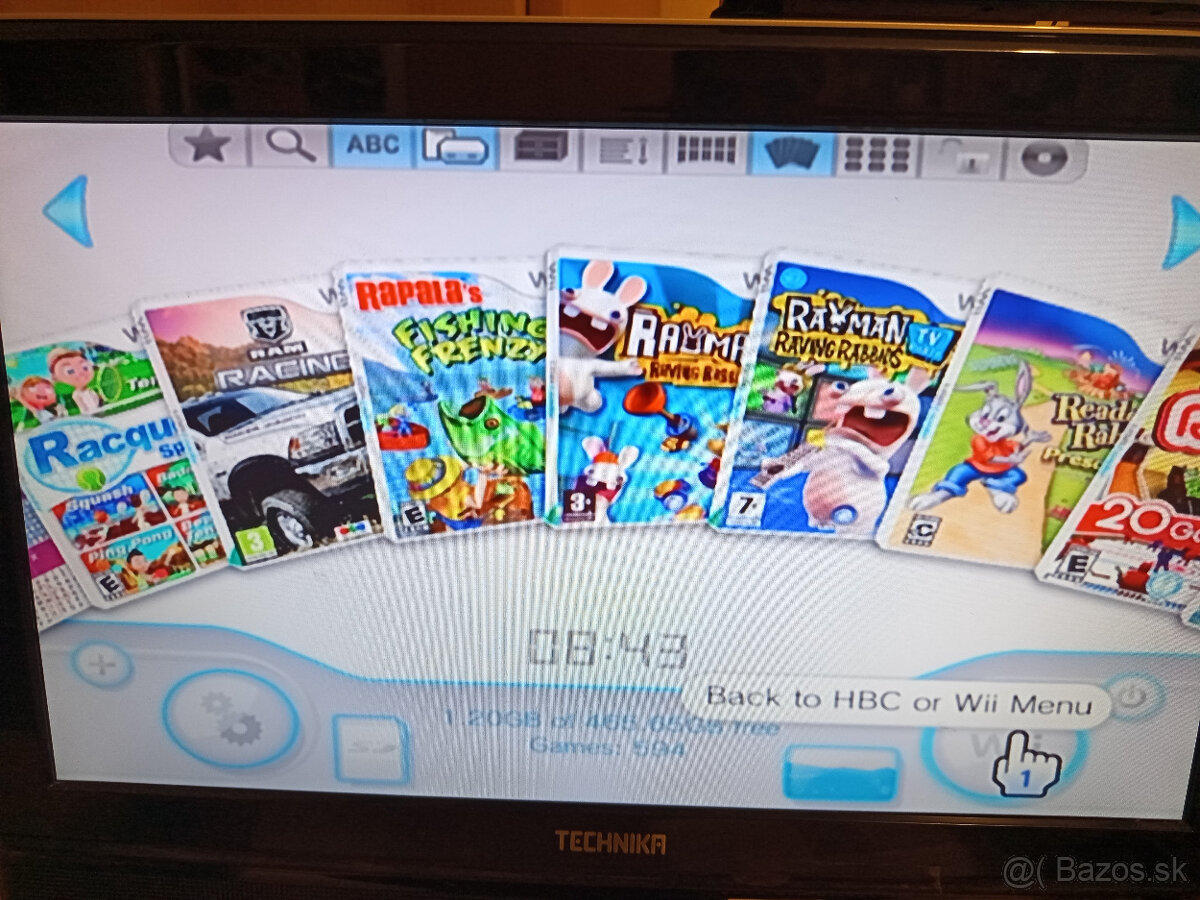 Nintendo Wii - Black ULTIMATE s 594 hrami - 13