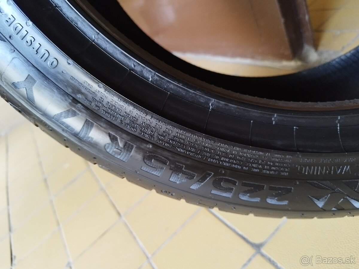 letne pneumatiky 225/45 R17 - 13