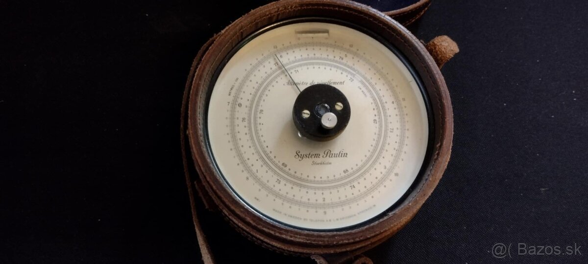 objektiv Meopta / vrtačka / barometer / Znak ČSSR ... - 13