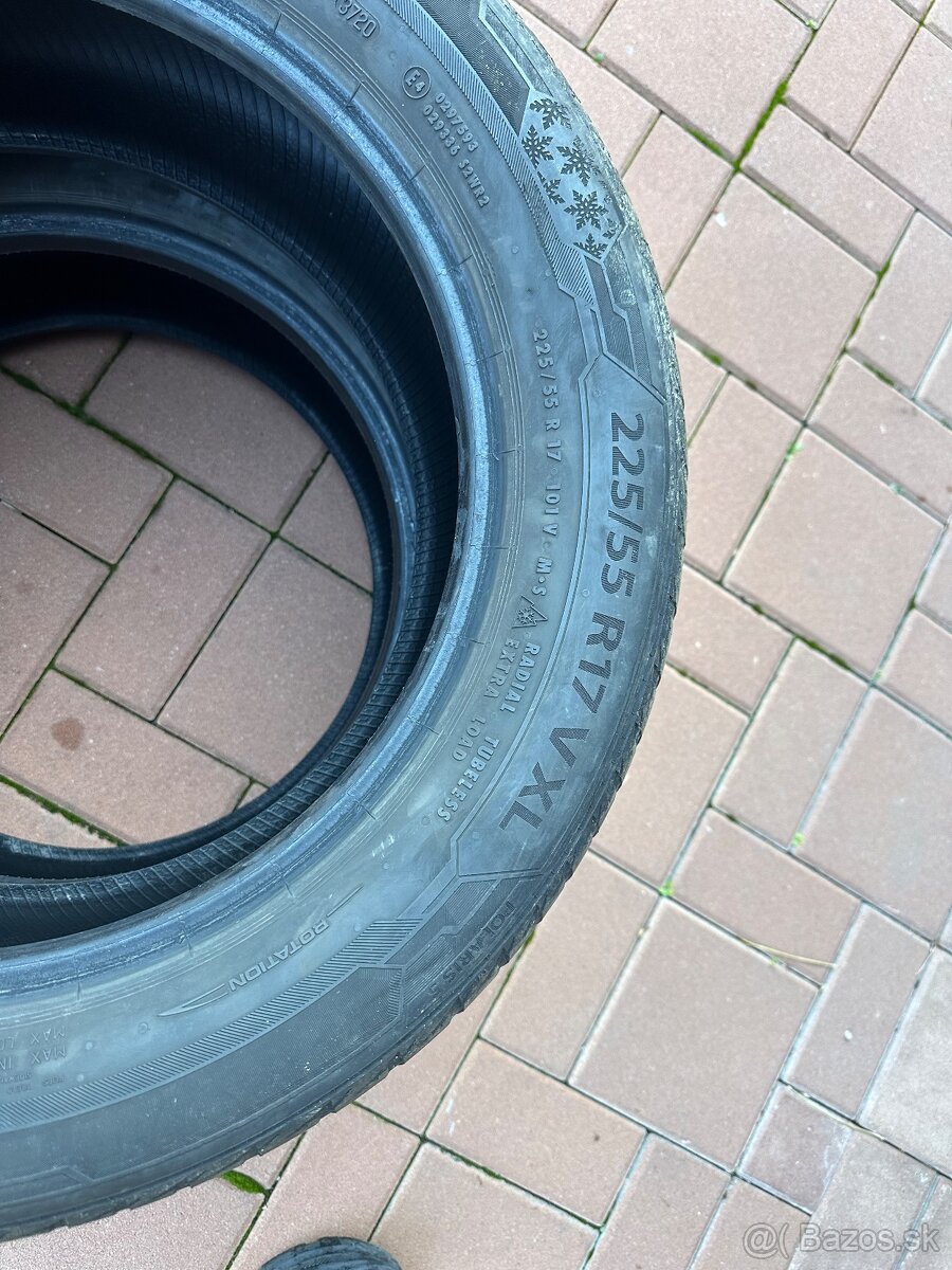 Zimne pneumatiky 225/55/17 - 13