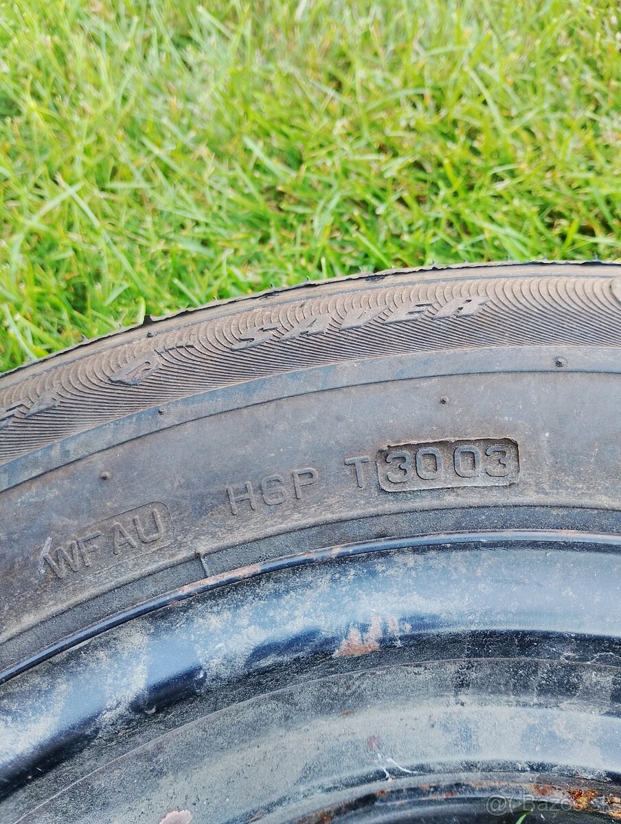 Predám pneumatiky s diskami vhodné ako rezerva - 13