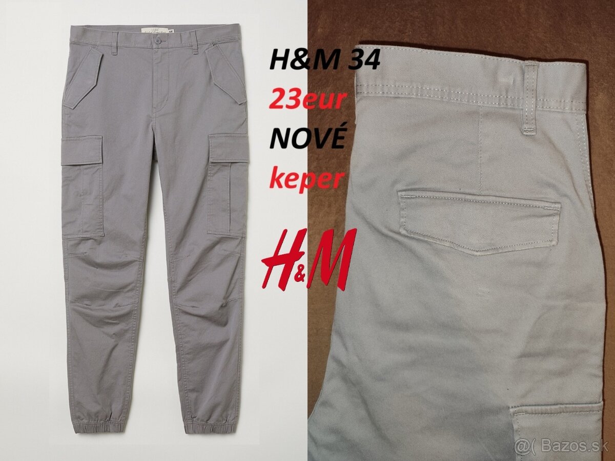 Cargo nohavice HM (Kapsáče) - 13