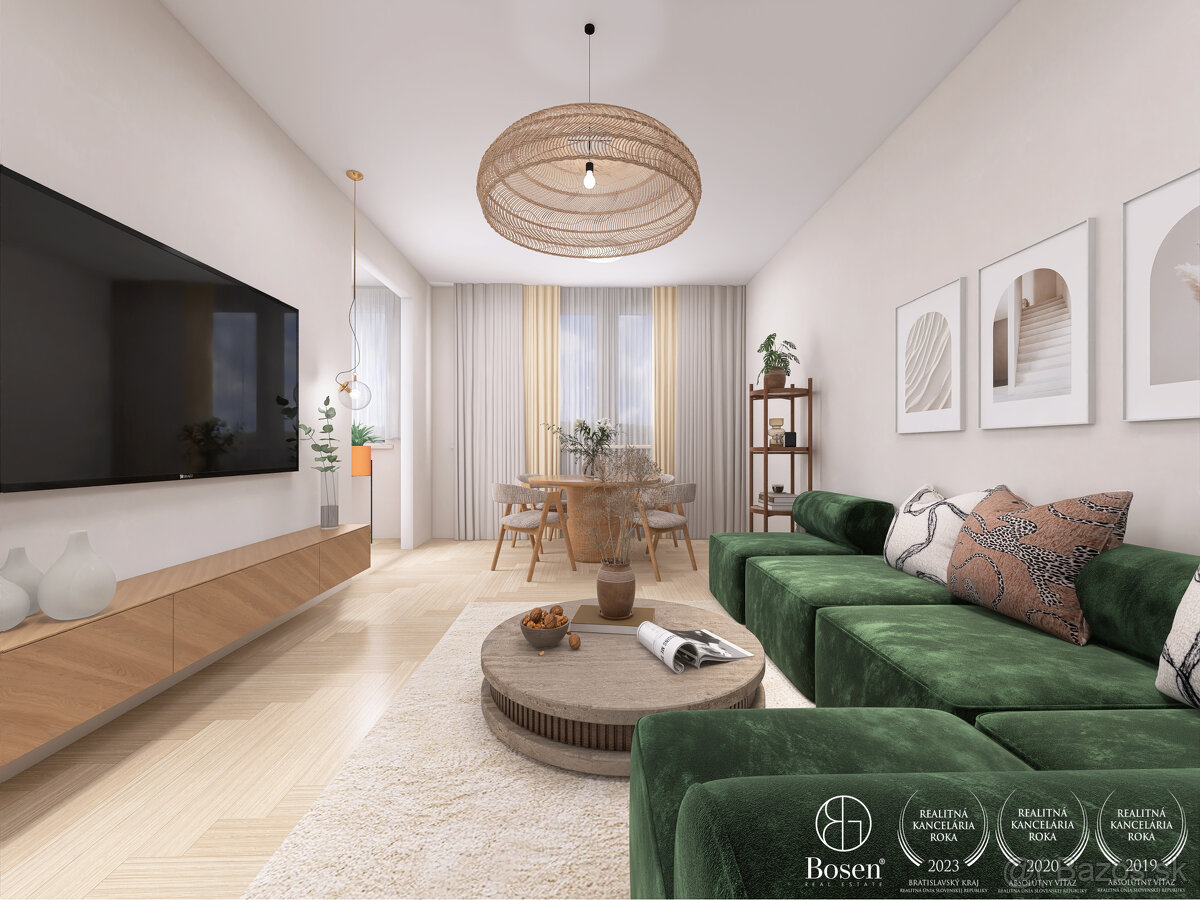 BOSEN | 2 izbový byt s loggiou v centre Fiľakova, 65m2 - 13