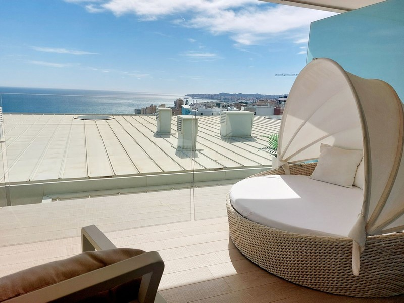 Apartmán s nádherným výhľadom na more v Reserva de Higueron - 13