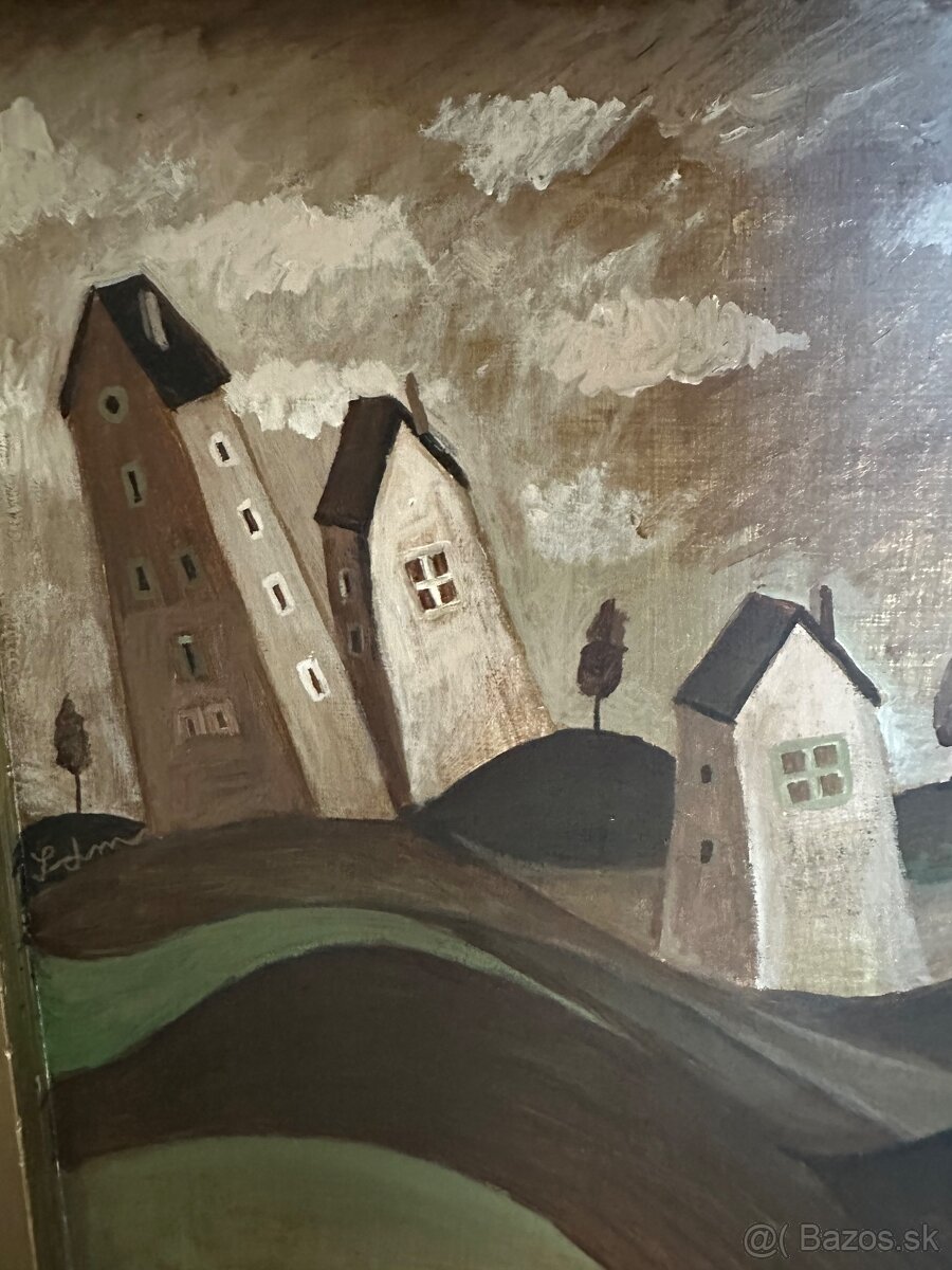 Obrazy-secesná posteľ 90x200cm - 13