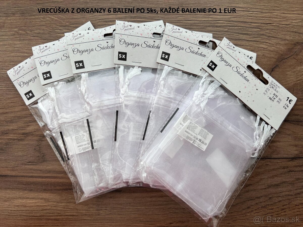 Svadobné dekorácie a doplnky - 13