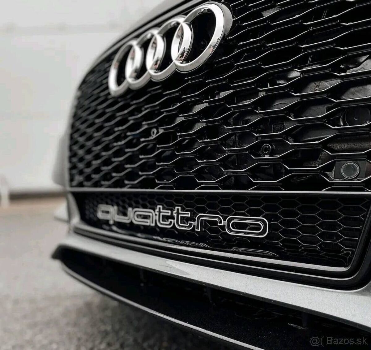 Audi QUATTRO NAPIS OZNACENIE LOGO DO MASKY - 13