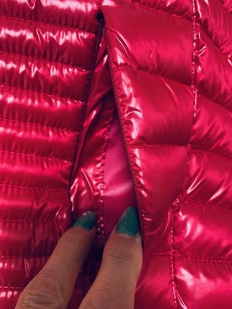 Ružovočervená metalická vetrovka GUESS originál - 13